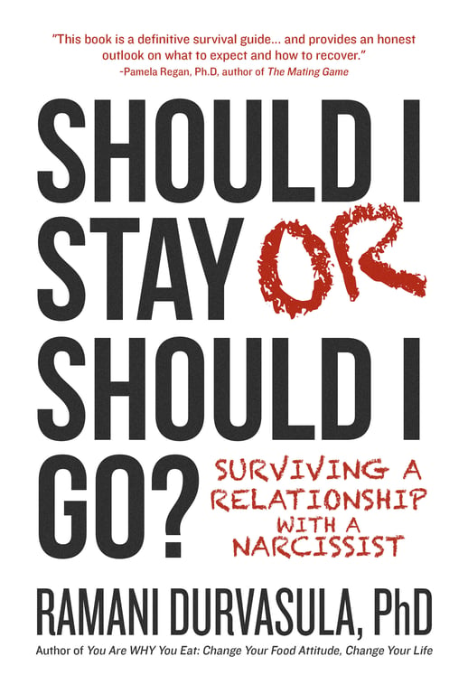 Book cover of Should I Stay Or Should I Go by Ramani Durvasula