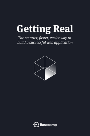 Book cover of Getting Real by Jason Fried