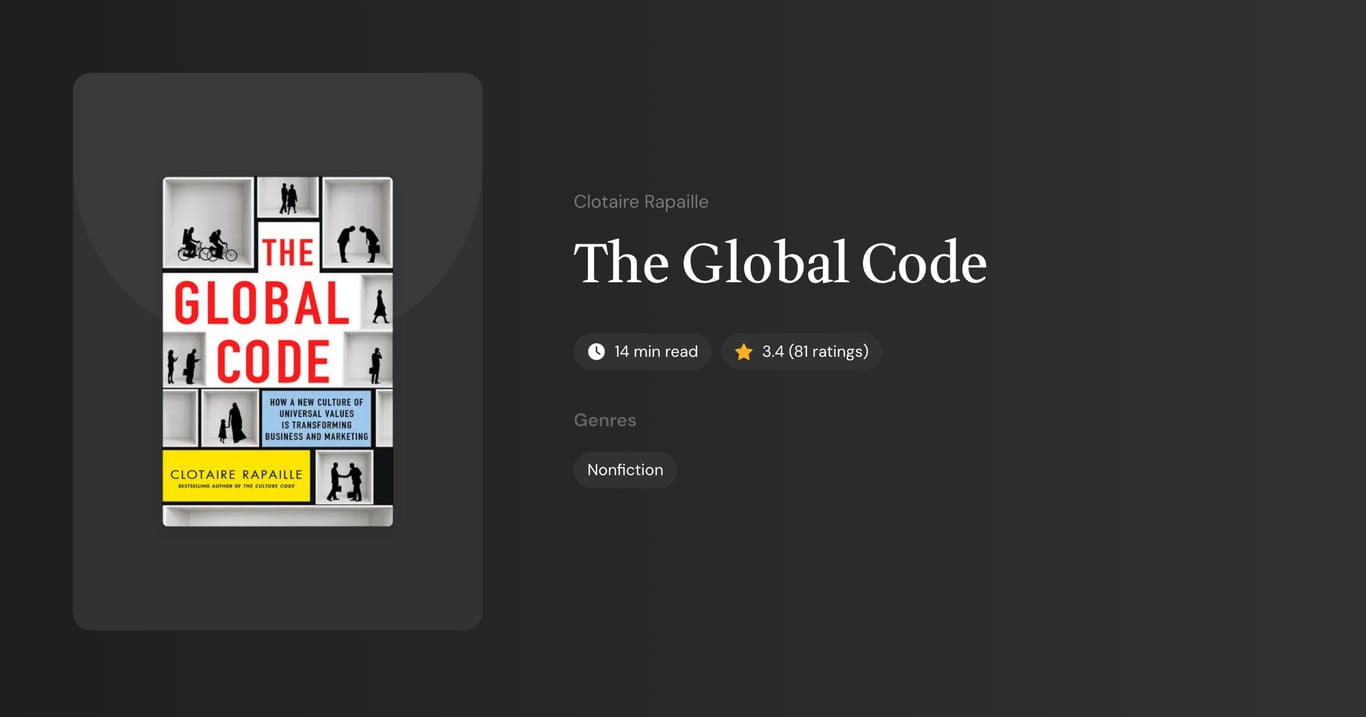 The Global Code Book Summary