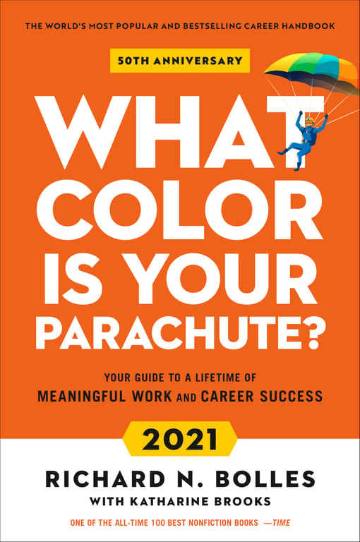 Book cover of What Color Is Your Parachute? 2021 by Katharine Brooks