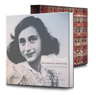 Book cover of The Diary of a Young Girl by Anne Frank