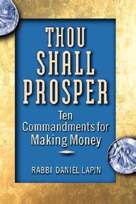 Book cover of Thou Shall Prosper by Daniel Lapin