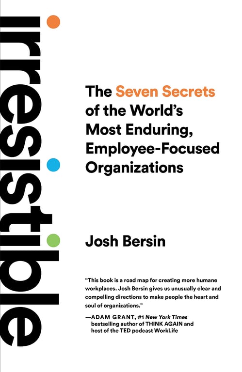 Book cover of Irresistible by Josh Bersin