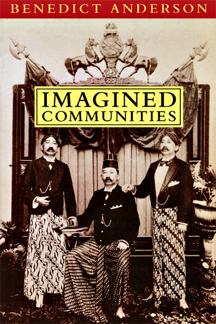 Book cover of Imagined Communities by Benedict Anderson