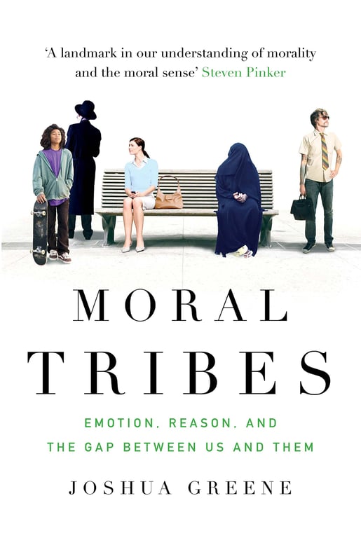 Book cover of Moral Tribes by Joshua Greene