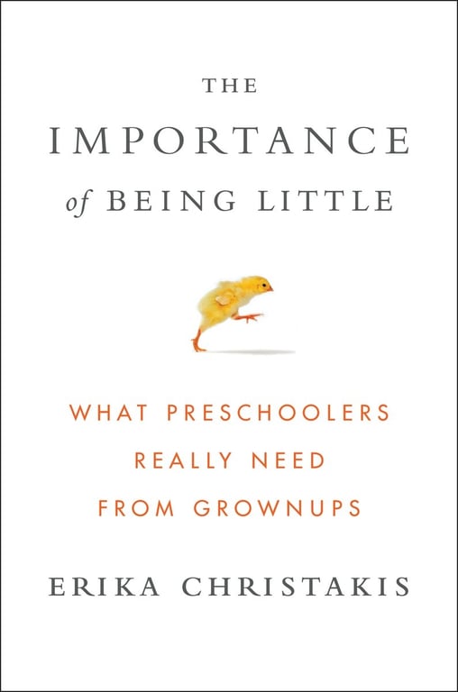 Book cover of The Importance of Being Little by Erika Christakis