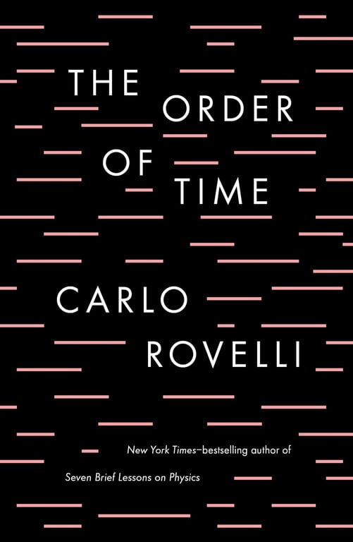 Book cover of The Order of Time by Carlo Rovelli