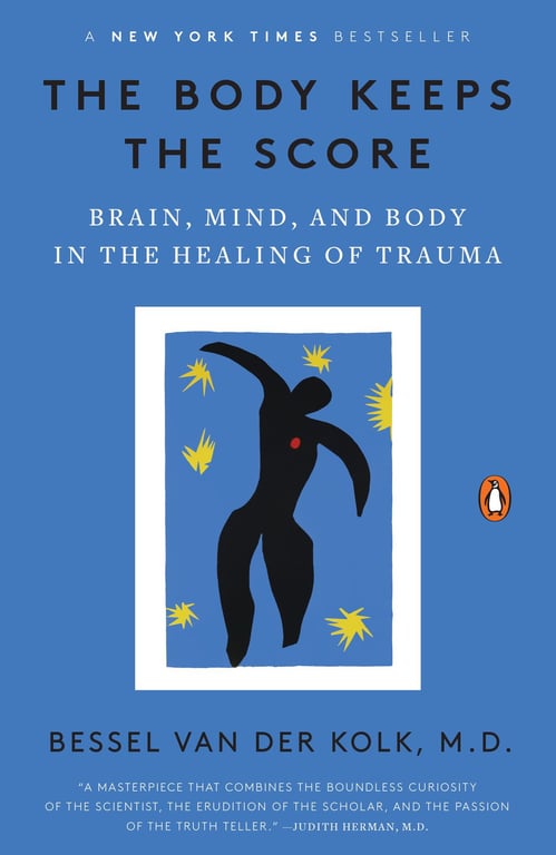 Book cover of The Body Keeps the Score by Bessel van der Kolk