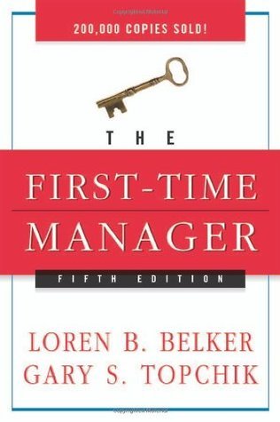 The First-Time Manager cover