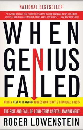 Book cover of When Genius Failed by Roger Lowenstein