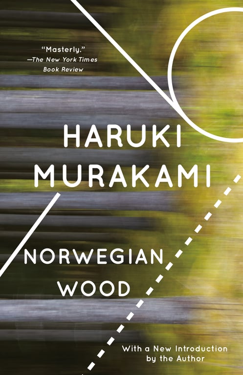 Book cover of Norwegian Wood by Haruki Murakami