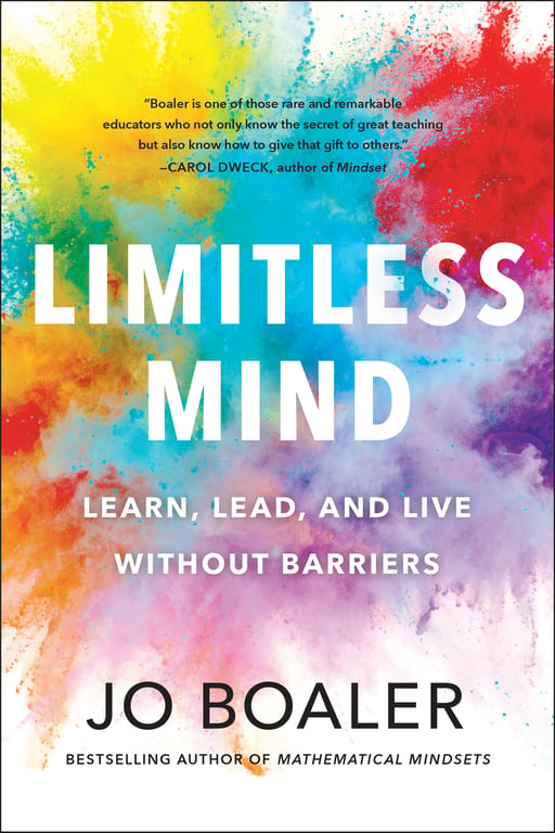 Book cover of Limitless Mind by Jo Boaler