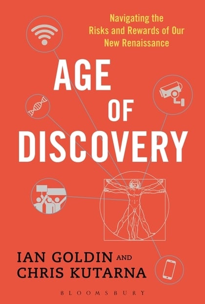 Book cover of Age of Discovery by Ian Goldin