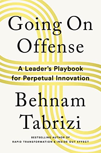 Book cover of Going on Offense by Behnam Tabrizi