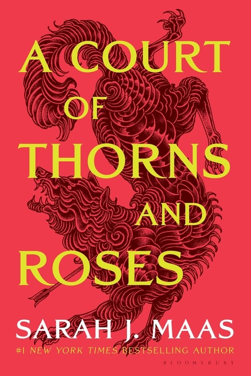 Book cover of A Court of Thorns and Roses by Sarah J. Maas