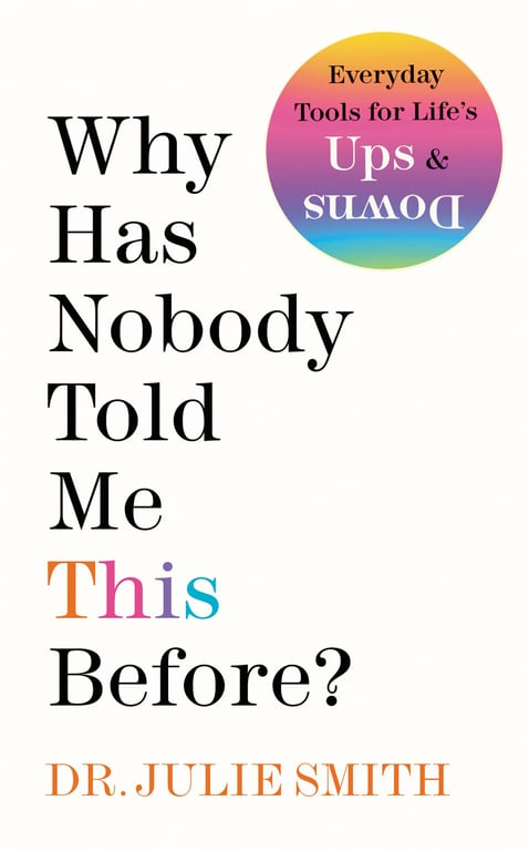 Book cover of Why Has Nobody Told Me This Before? by Julie Smith