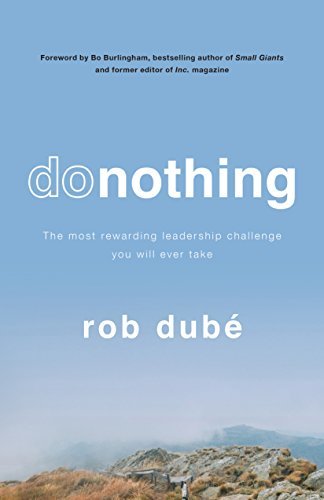 Book cover of donothing by Rob Dubé