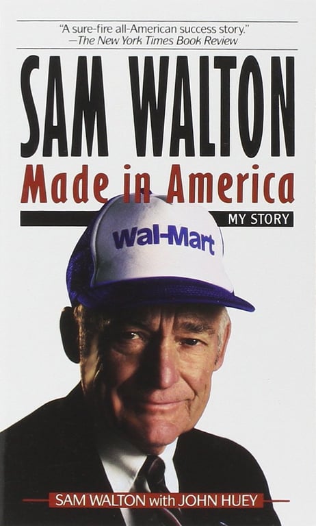 Book cover of Sam Walton: Made in America by Sam Walton