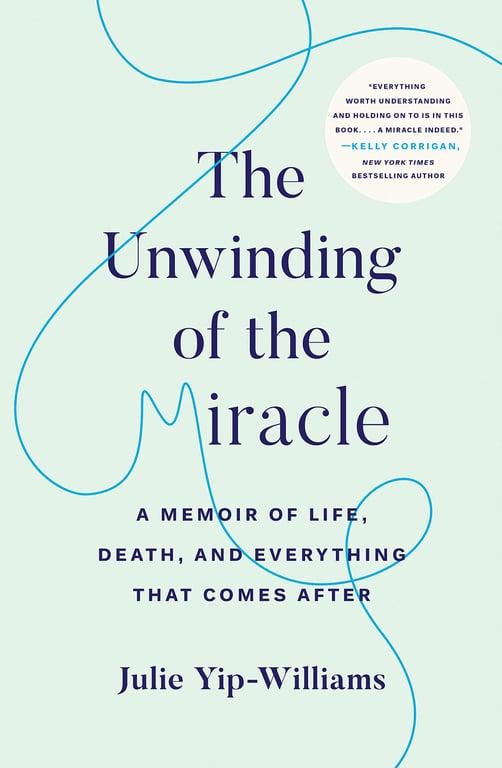 Book cover of The Unwinding of the Miracle by Julie Yip-Williams