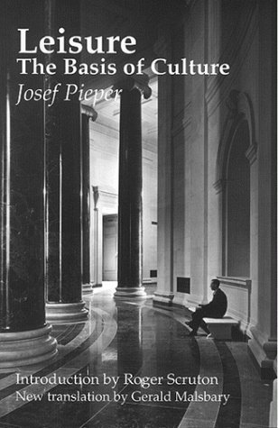 Book cover of Leisure by Josef Pieper