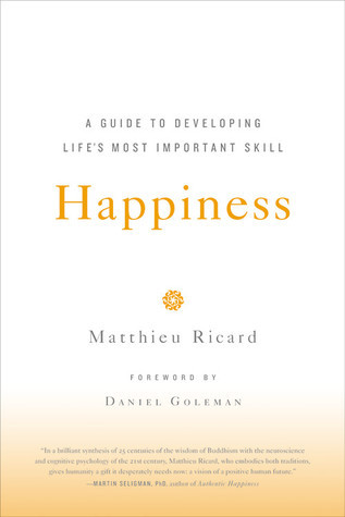 Book cover of Happiness by Matthieu Ricard