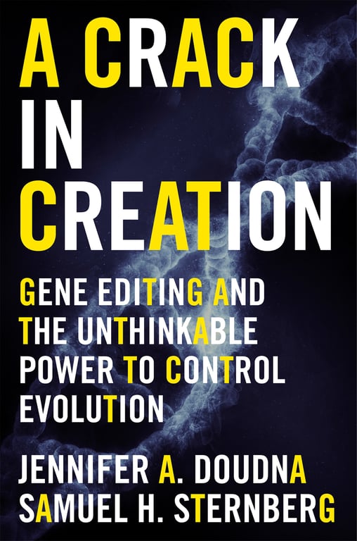 Book cover of A Crack in Creation by Jennifer A. Doudna