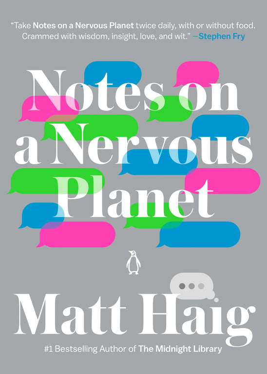 Book cover of Notes on a Nervous Planet by Matt Haig