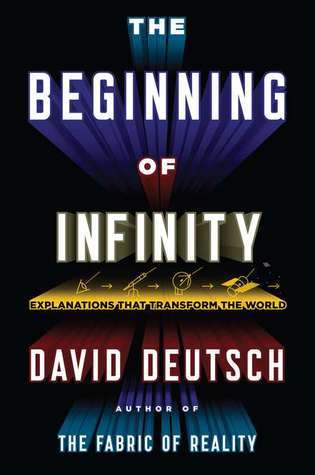 Book cover of The Beginning of Infinity by David Deutsch