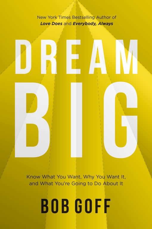 Book cover of Dream Big by Bob Goff