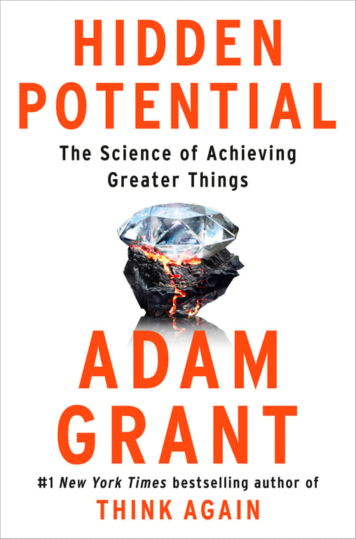 Book cover of Hidden Potential by Adam Grant