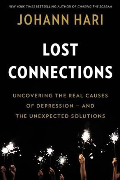 Book cover of Lost Connections by Johann Hari