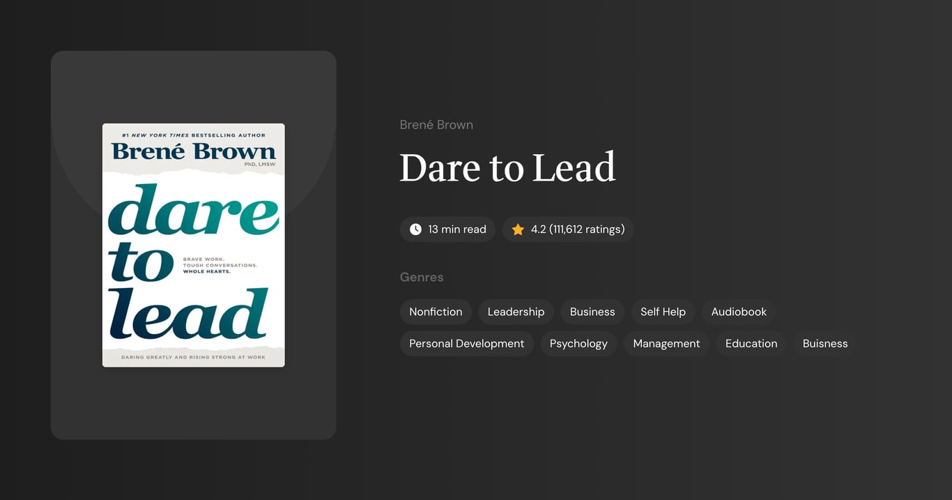 Dare To Lead - Daretolead main image 0