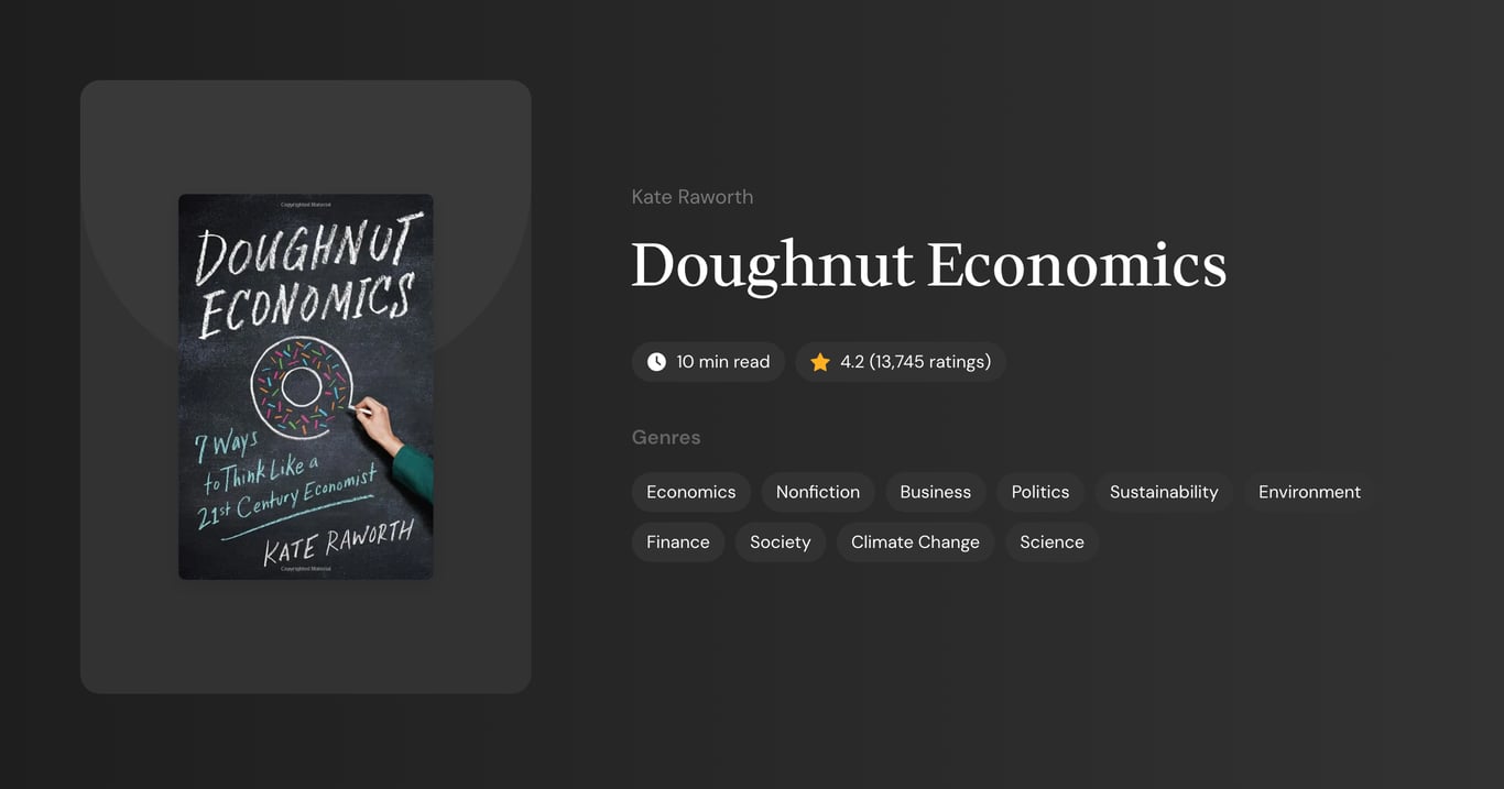 Doughnut Economics Book Summary