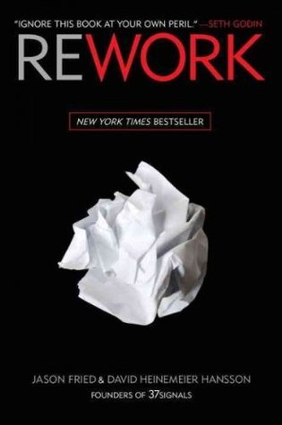 Book cover of ReWork by Jason Fried