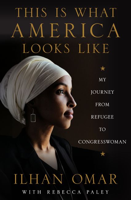 Book cover of This Is What America Looks Like by Ilhan Omar