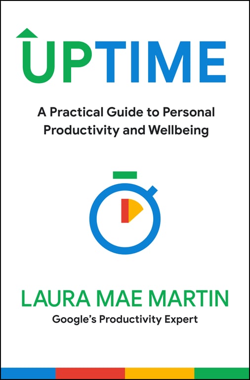 Book cover of Uptime by Laura Mae Martin