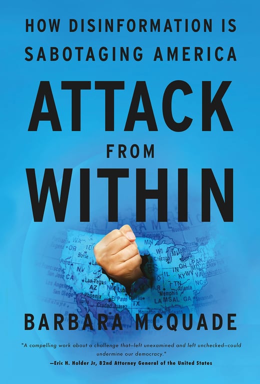 Book cover of Attack from Within by Barbara McQuade