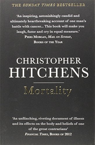 Book cover of Mortality by Christopher Hitchens