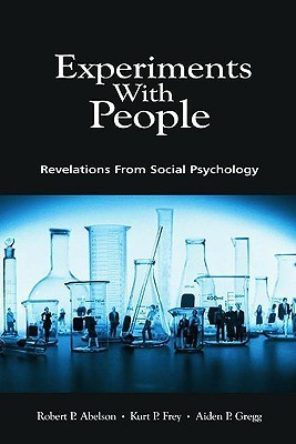 Book cover of Experiments With People by Robert P. Abelson