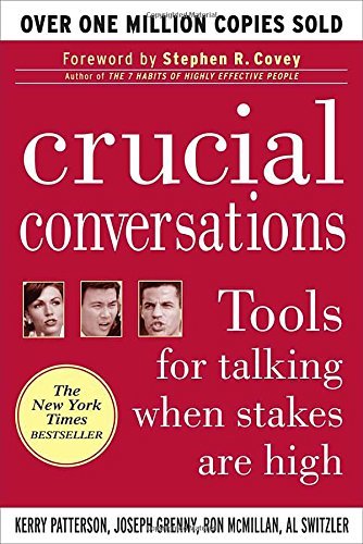 Book cover of Crucial Conversations by Kerry Patterson