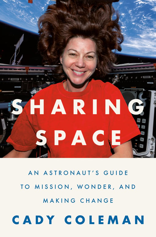 Book cover of Sharing Space by Cady Coleman