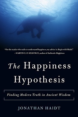 Book cover of The Happiness Hypothesis by Jonathan Haidt