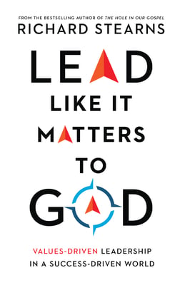 Book cover of Lead Like It Matters to God by Richard Stearns