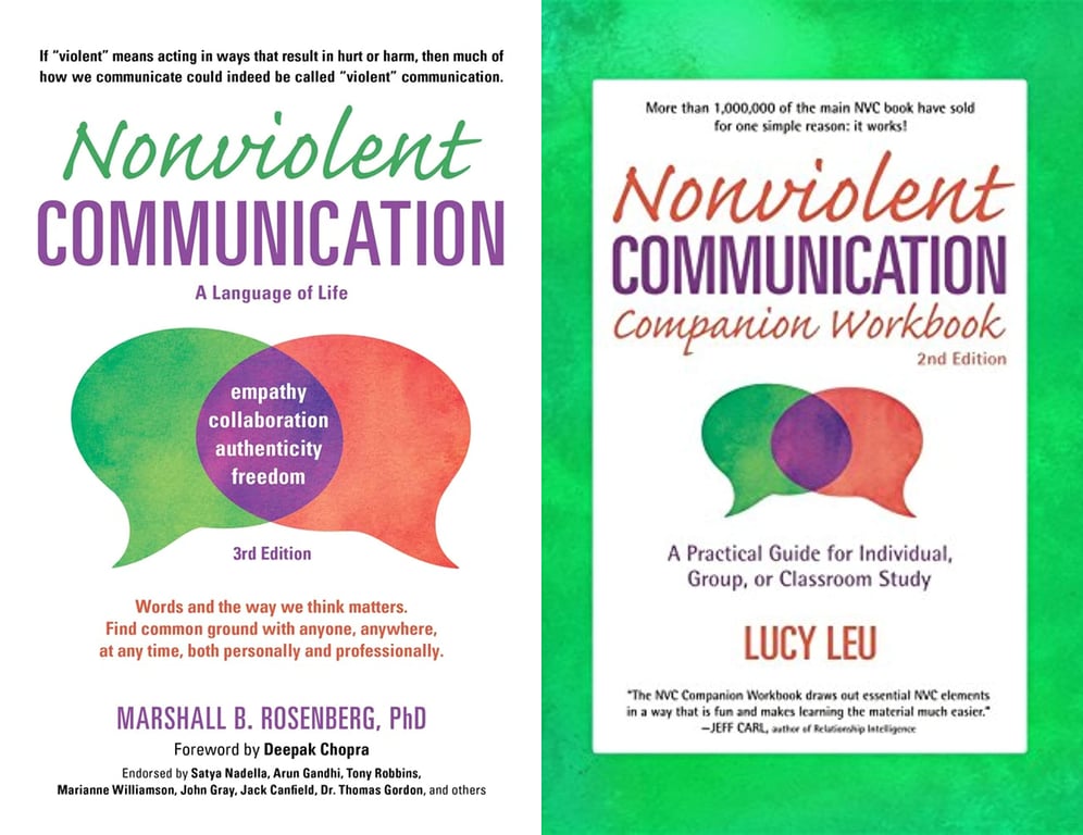 Book cover of Nonviolent Communication by Marshall B. Rosenberg