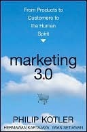 Book cover of Marketing 3.0 by Philip Kotler