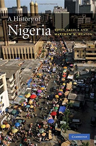 Book cover of A History of Nigeria by Toyin Falola