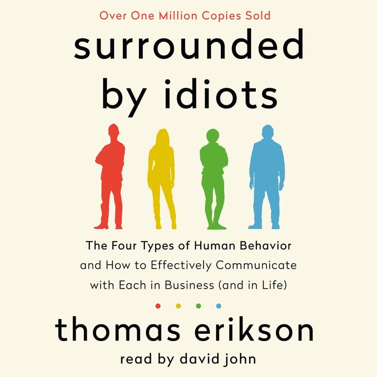 Book cover of Surrounded by Idiots by Thomas Erikson