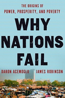 Book cover of Why Nations Fail by Daron Acemoglu