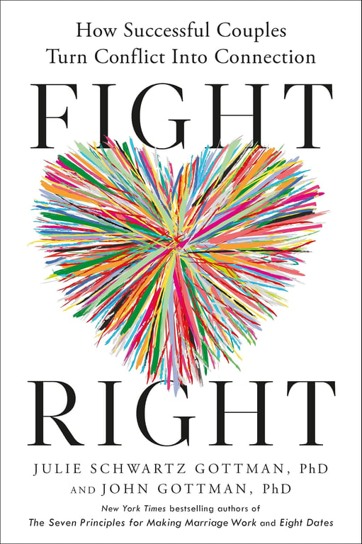 Book cover of Fight Right by John M. Gottman