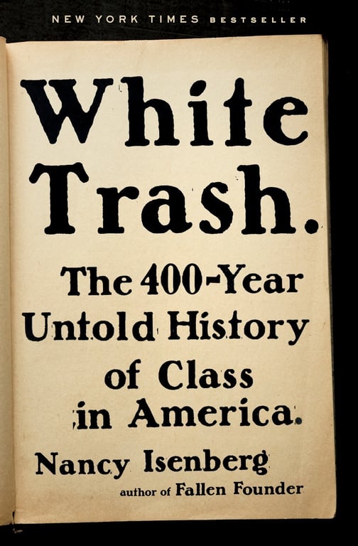 Book cover of White Trash by Nancy Isenberg